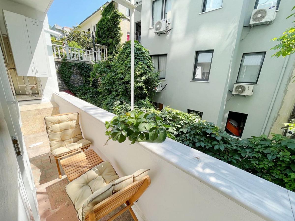 Apartment With Balcony Close To Taksim In Cihangir 이스탄불 외부 사진